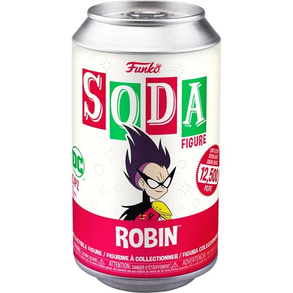 Funko Soda: Teen Titans Go! Robin 4.25" Figure in a