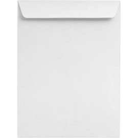 LUXPaper 9 x 12 Open End Envelopes | Bright White | 24lb. Text | 250 Qty