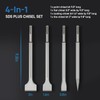 ANDELI SDS-Plus Rotary Hammer Chisel Set, set of 4 including
