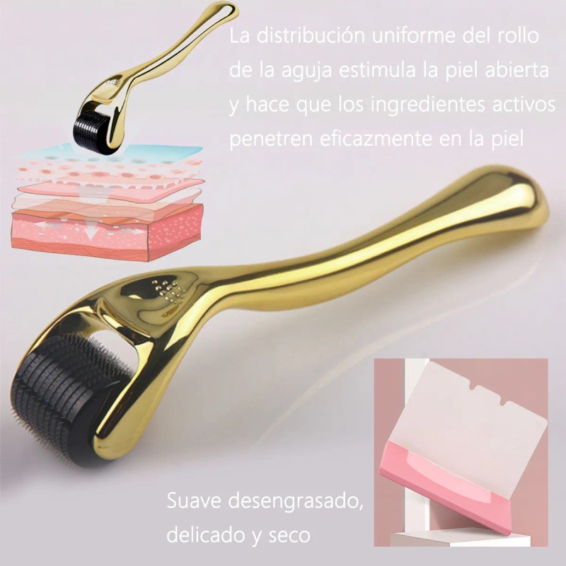 Derma Roller 0.25mm Facial Cabello O Rodillo Para Barba