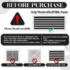 Saysurey 4 Pack 12" x 12" Square Magnetic Vent Covers