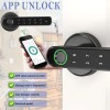 Fingerprint Smart Door Lock APP Control Biometric Door Lock with