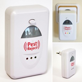 Ultraschall-Schädlingsbekämpfung, 2er-Pack, Ultraschall-Abwehrmittel für Mäuse, Insektenabwehr, elektromagnetische Technologie, Abdeckung bis zu 200 m²