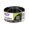 Jack PVC Coated Tie Wire, Black, 1.6 mm x 20