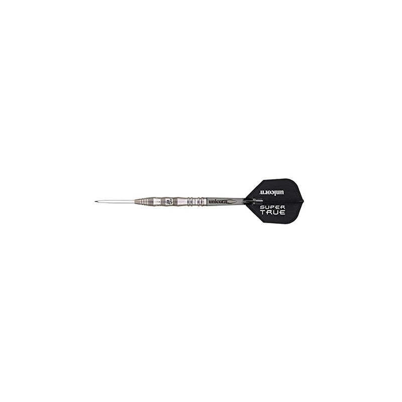 Unicorn Unisex Super True 90% Tungsten Darts, Silver, 20G UK