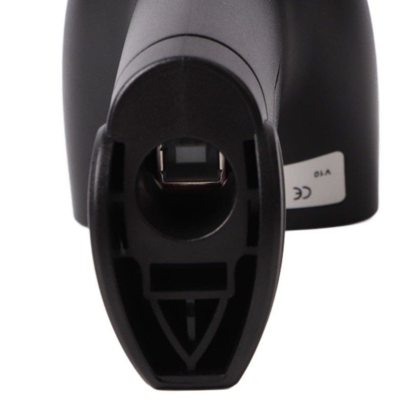QR Code Scanner V10 Wireless Intelligent Voice Scanner Supermarket Courier