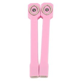 Nail Art Magnet Tool Strong Suction Nail Polish Magnet Stick 3 in 1 for Home and Salon (Pink)