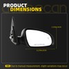 Dasbecan Right Side Mirror Compatible With 18-23 Hyundai Kona 8pins