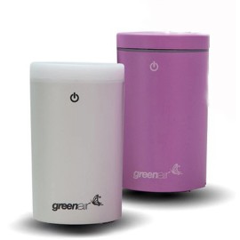 GreenAir Scent Trekker Ultrasonic Essential Oil Diffuser Travel Aromatherapy - Purple