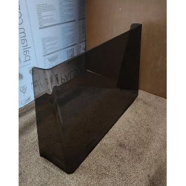 Custom Built Universal boat windshield 21 1/2" ID,  1/4" premium plexiglass, center console