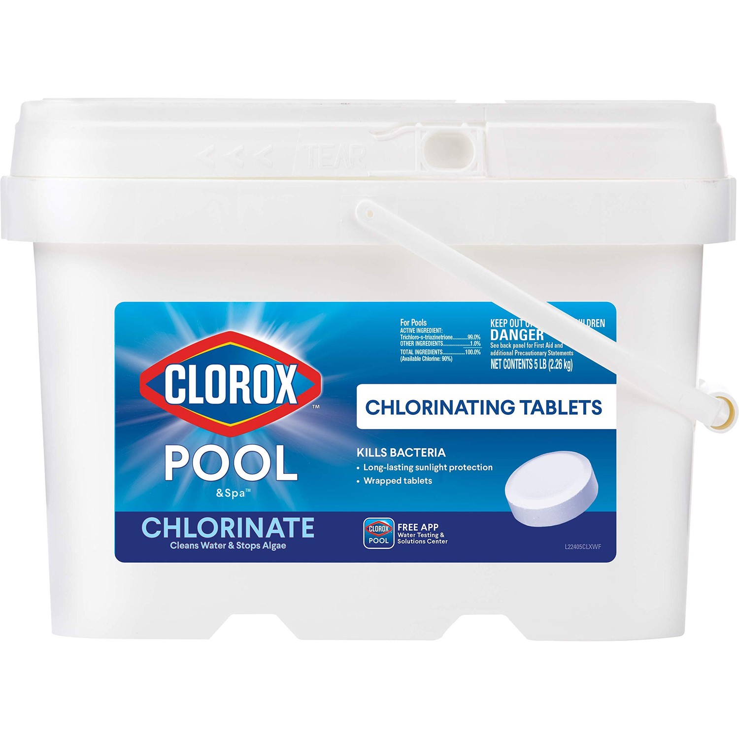 Clorox Pool&Spa Active99 3” Chlorinating Tablets 5 lb. - ibspot.com