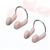 FOMIYES 6pcs Swimming Nose Clip Comfortable Nose Protector for Underwater