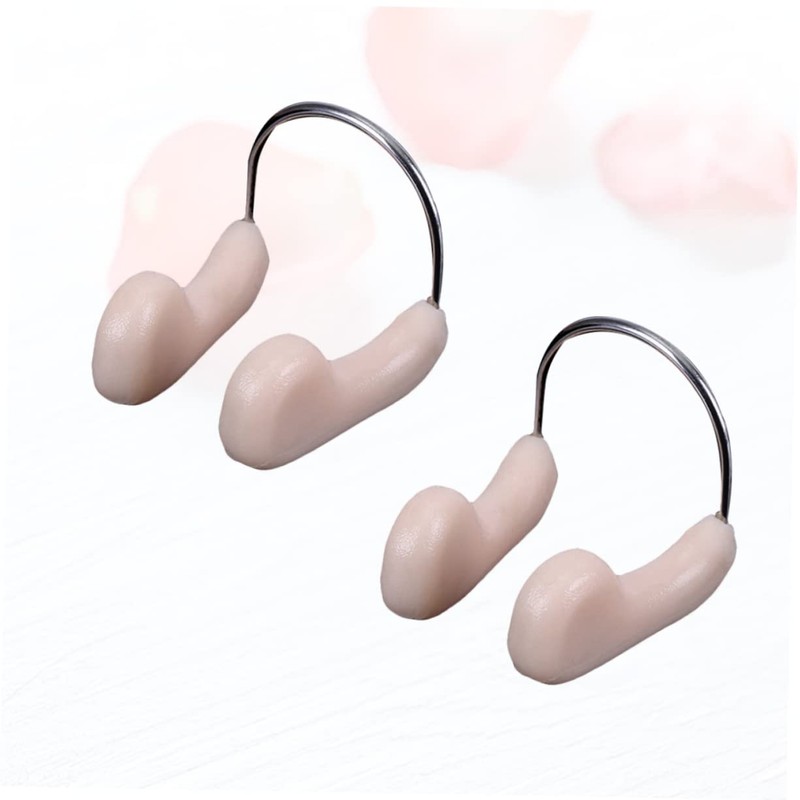 FOMIYES 6pcs Swimming Nose Clip Comfortable Nose Protector for Underwater