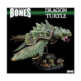 Reaper Dragon Turtle Miniature 25mm Heroic Scale Figure Dark Heaven Bones Miniatures