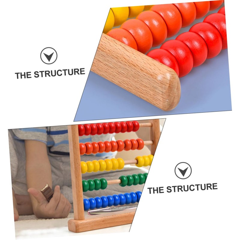 Kisangel Abacus for Educational Math Counting Early Learning Tool for