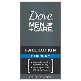 Dove Men + Care Face Lotion Hydrate, 2 Count