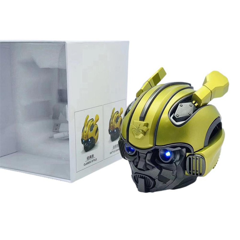 Movie Characters Wireless Helmet Bluetooth Speaker Mini Desktop Speaker Gift