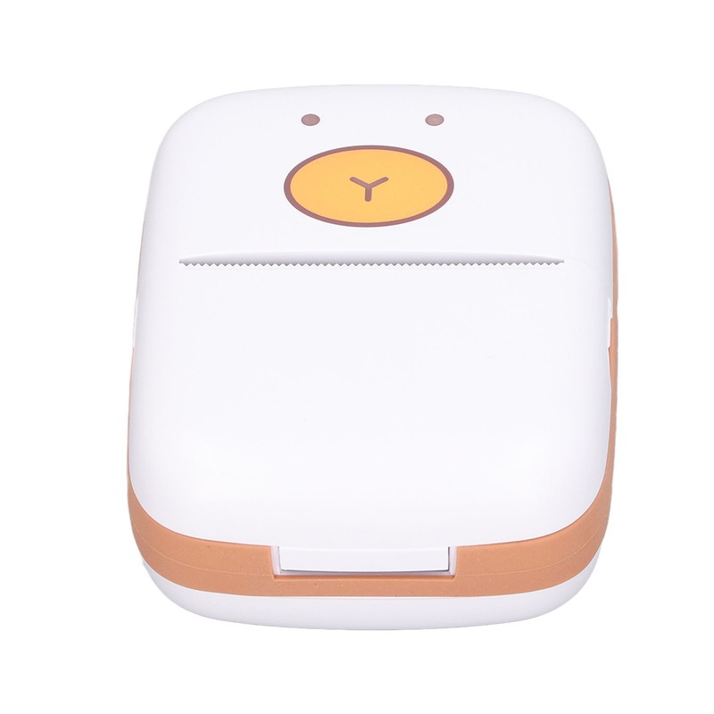 Portable Thermal Printer with 5 Roll Paper Bluetooth Portable Pocket