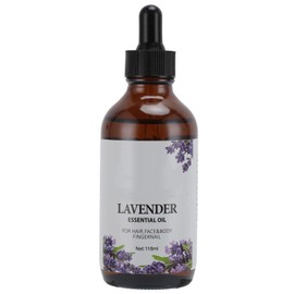 Lavender Essential Oil Relaxing Skin Care Plant Massage Oil for Aromatherapy Diffuser Bathing 118ml