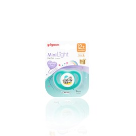PIGEON | x1 Chupones para Bebe 6-18 Meses MiniLight | Silicona Suave - Cosas para Bebes Ideal para Desarrollo Oral de Bebes Recien Nacidos | Chupon Ajuste Perfecto y Base Ancha | Large - Bebé Unisex