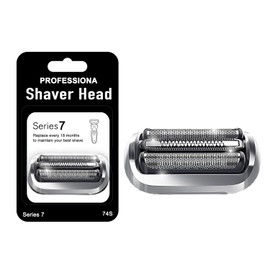 74S Series 7 Electric Replacement Shaver Head Accessories Series 7 Electric Shaver blade Compatible with Braun Series 7 7120s, 7125s, 7127cs, 7171cc, 7175cc, 7185cc and 7189cc