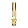 Alnicov 2pcs Solid Heavy-Duty Garden Hose Nozzle Brass Adjustable Hose