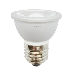 1-LED HR16 120V E27 MR-16 JDR C Light Bulb HR-16 Hood Lamp Short Neck E26 (Cool White)