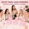 6 Kits de Brochas de Maquillaje para Regalo con Espejo,