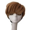 Cut full wig medium cut full wig two-tone wig cut dyed wig (WFITY4I) / 커트 통가발 미디움커트 통가발 투톤가발 커트염색가발 (WFITY4I)