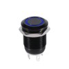 EVGATSAUTO LED Push Button,Car 12mm LED Light Momentary Push Button