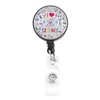 FUSTMW Science Badge Reel with Clip Science Lab Gifts for