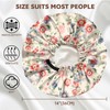 Zewurtuw 2PCS Satin Hair Bonnet Silk Bonnet for Sleeping Double