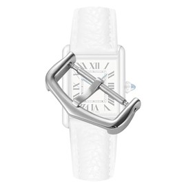 Pin Clasp Replacement For Carti Ballon Bleu Tank Watchbands (Silver, 16mm)