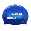 escualo Gorra para Natacion Unisex Adulto Modelo Nadar (Silicon) Impermeable,