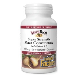Macarich Concentrado De Maca 500 Mg 90 Caps Natural Factors