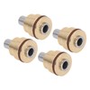4 Pcs Joystick Handle Foot Valve High Hardness Good Sealing