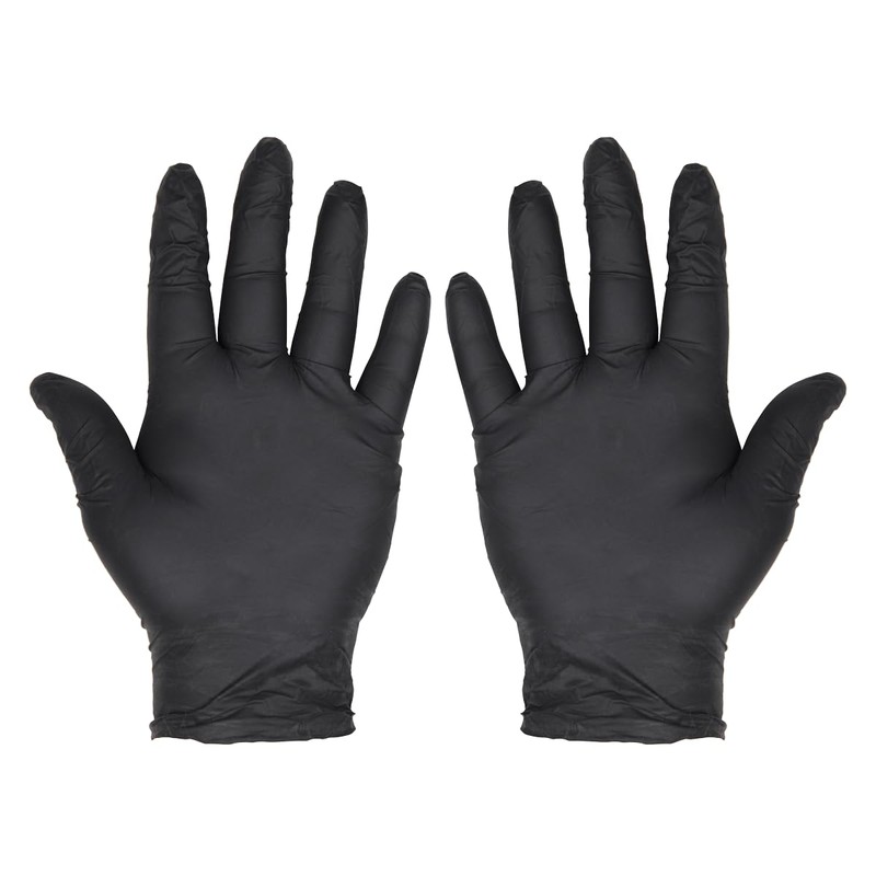 Sealey Powder-Free Disposable Nitrile Gloves 5g - Large - SSP60L