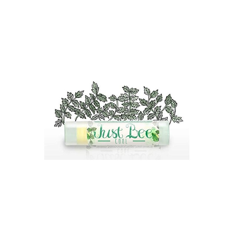 Just Bee Lip Balm (Peppermint, Honey, Citrus, Vanilla, 4 pack)