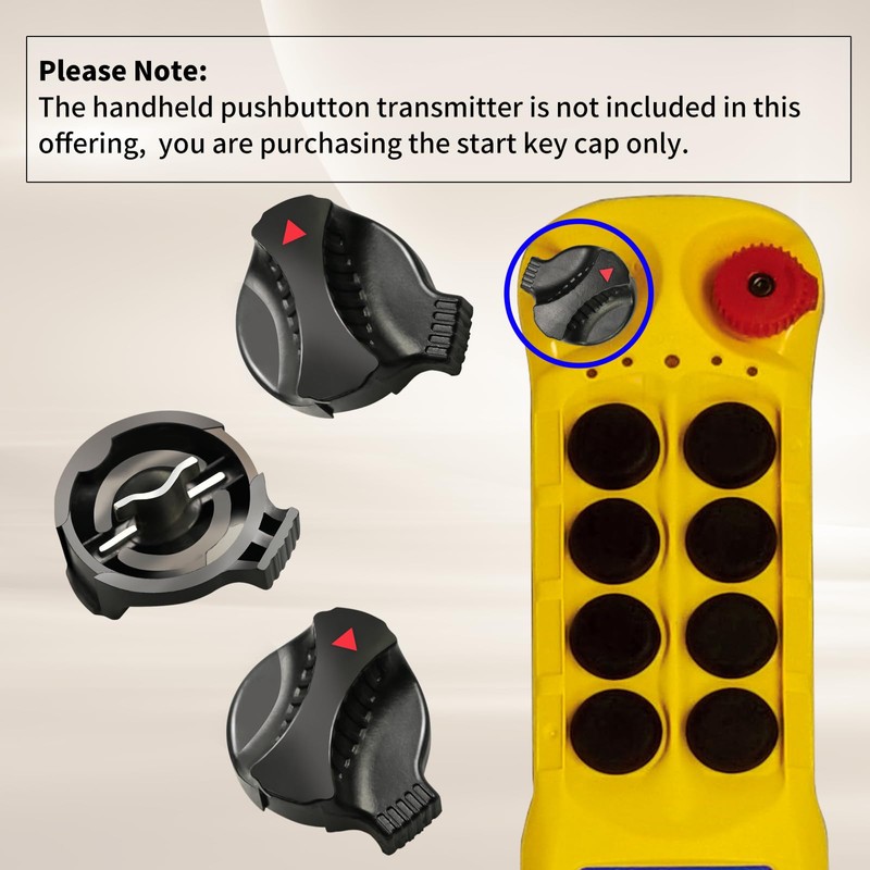 6 Pack 0-PWK-01 Start Power Button Keycap Compatible with Magnetek
