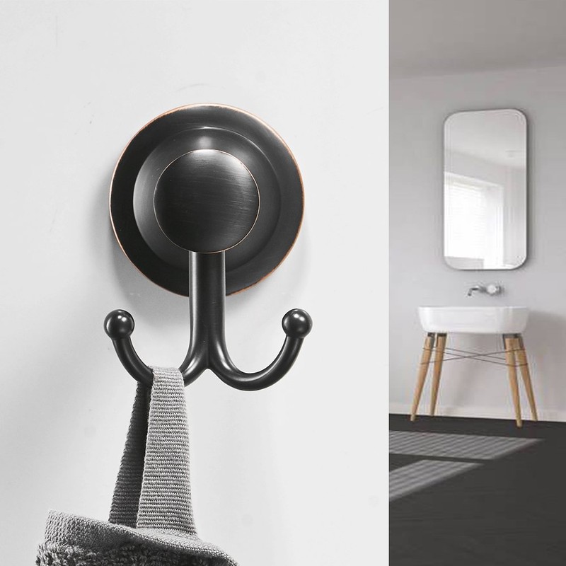 BESy Oil Rubbed Bronze 4 Piece Bathroom Accessories Set (Single