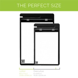 Rocketbook Orbit Legal Pad Letter - Smart Reusable Legal Pad - Navy, Lined/Dot-Grid ORB-L-K3-CDF