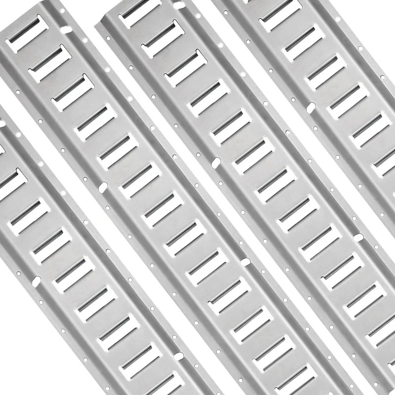 34PCS 5FT E-Tracks Set Tie-Down Rail Kit with 8 Steel