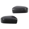 2PCS Side Mirror Cover Left Right Carbon Fiber Pattern 76201