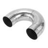 Motoforti 64mm/2.5" OD 180 Degree U-Bend Tube T304 Stainless Steel