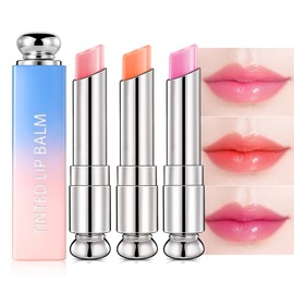 Lip Balm,Lip Oil Lip Balms,Moisturising Lip Care With Natural Oils For 24h Moisture Care,Natural Lip Protection,Lip Repair,Gifts For Teenage Girls (Set B)