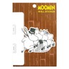 Moomin MMST1544R Wall Sticker Family Skating Approx. 4.3 x 3.7