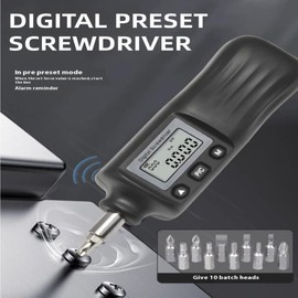 고정밀 LCD 디지털 프리셋 드라이버 세트 휴대용 토크 [03 0.8-4nm] High-Precision LCD Digital Preset Driver Set Portable Torque [03 0.8-4nm]