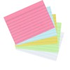 herlitz A5 Lined Index Cards - White (Pack of 100)