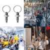 2 Pieces Spring Plunger with Pull Ring, Stainless Steel Locking