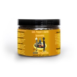 Salt, Pepper & Garlic Seasoning | Grilling, BBQ, and Cooking | All Kinds of Meat | Natural Blend and Organic Spices | 13.8 Ounces | 390 Grams